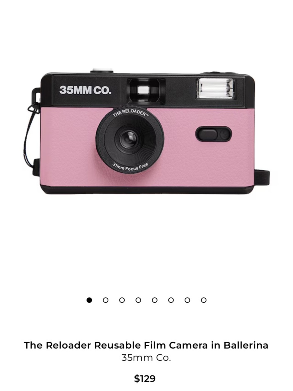 The reloader film camera — sold on revolve